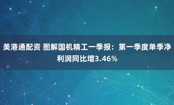 美港通配资 图解国机精工一季报：第一季度单季净利润同比增3.46%